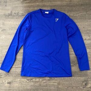 Gymshark Arrival long sleeve royal blue color